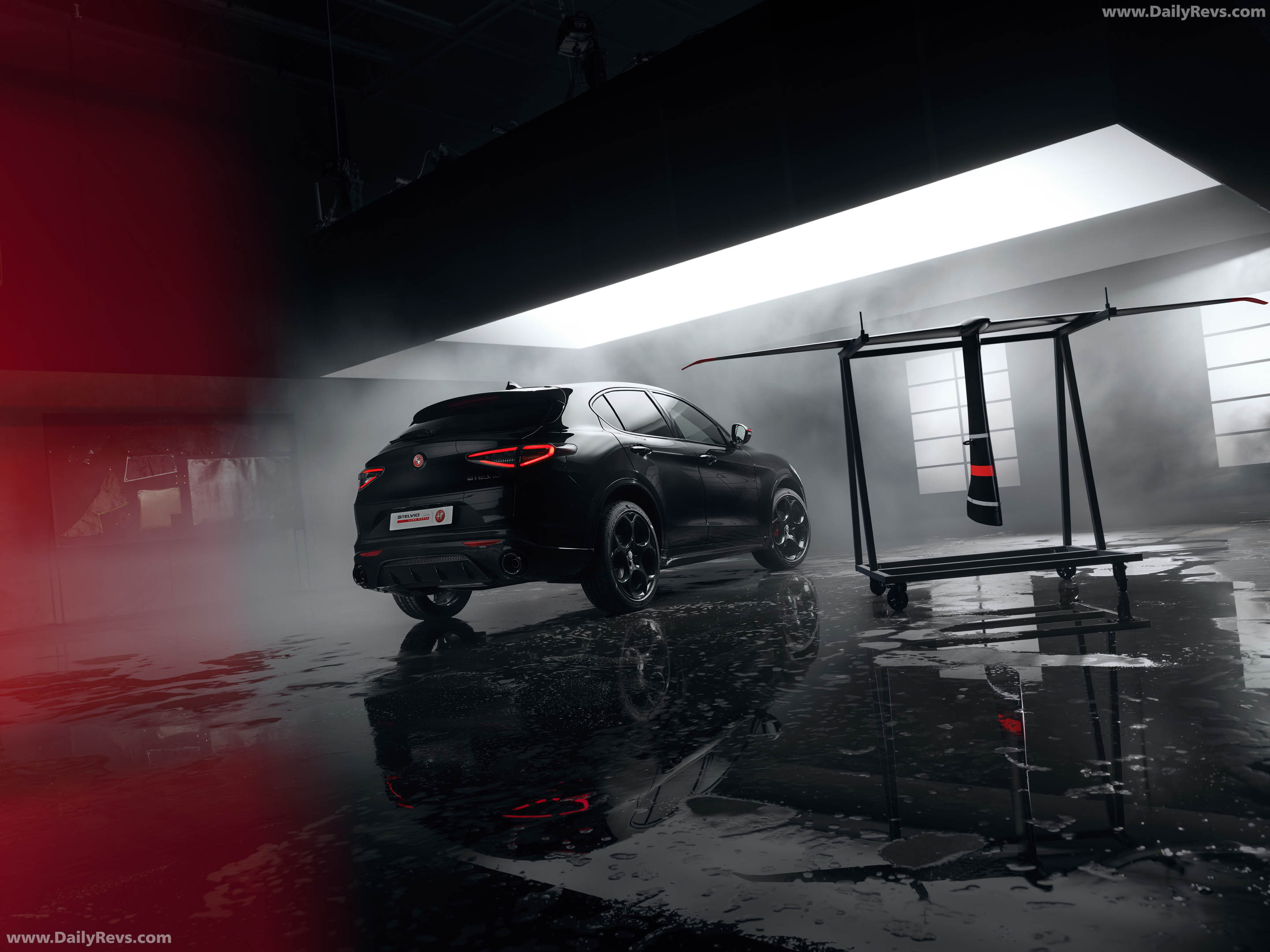 2027 Alfa Romeo Stelvio Luna Rossa Rear View
